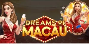 เกมPgslot Dreams of Macau พร้อมจะพาทุกท่านไปเที่ยวคาสิโนชื่อดังแห่งกรุงมาเก๊า 1 Dreams of macau - pg slot game